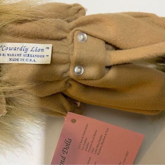 NWT New Vintage Madame Alexander The Wizard of Oz The Cowardly Lion Doll - Picture 4 of 6